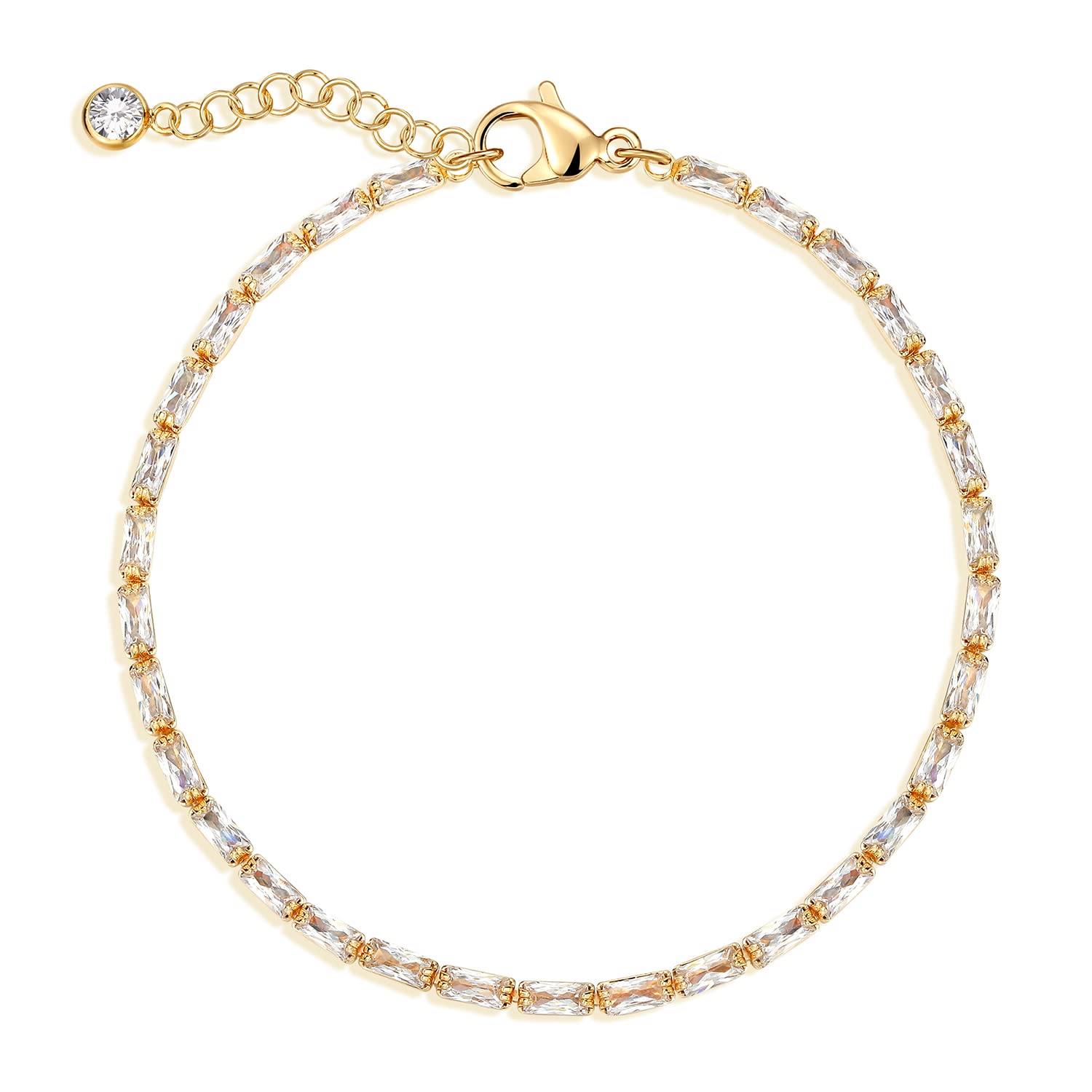 MEVECCO Dainty Chain Bracelets for Women, Layered and Charm Styles