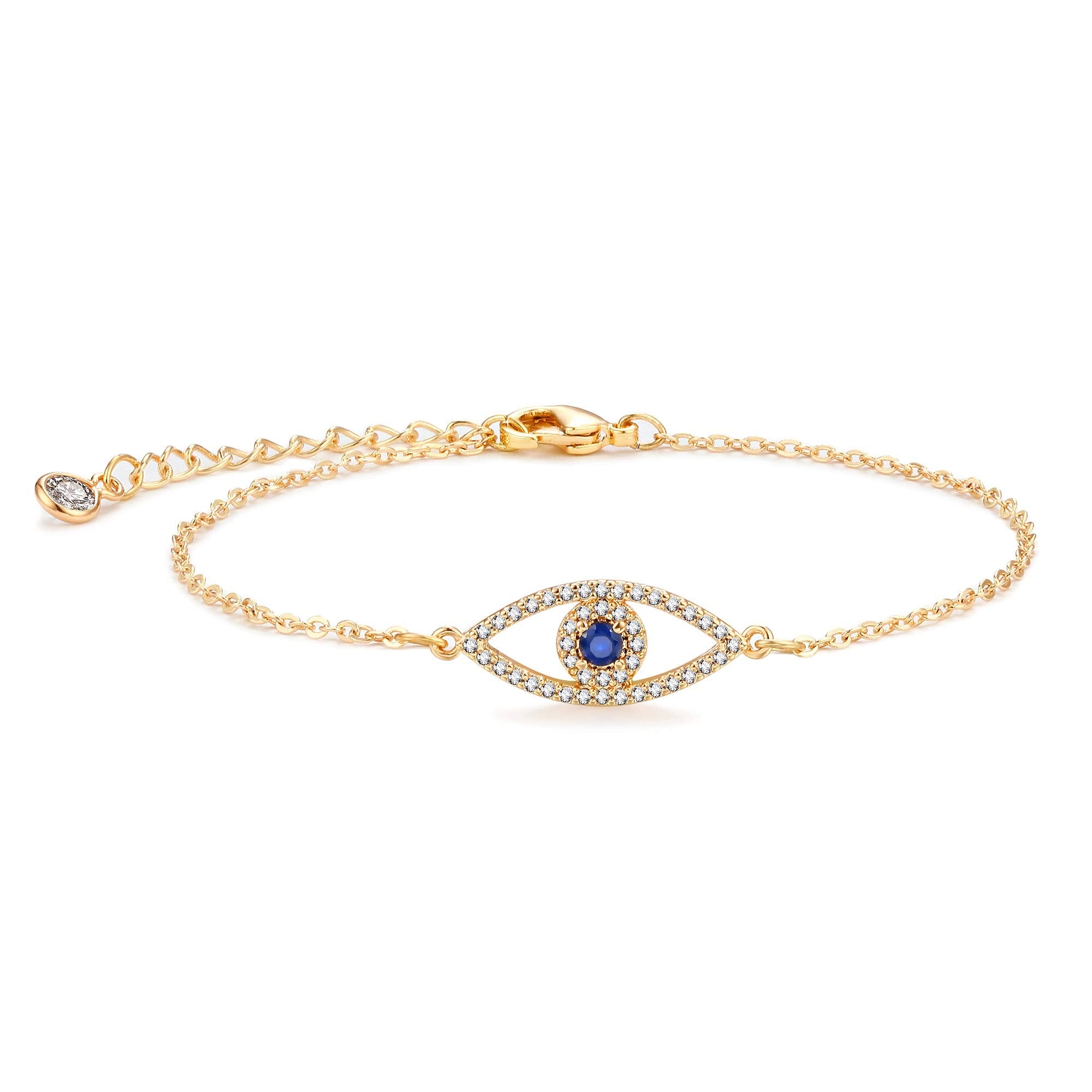MEVECCO Dainty Chain Bracelets for Women, Layered and Charm Styles